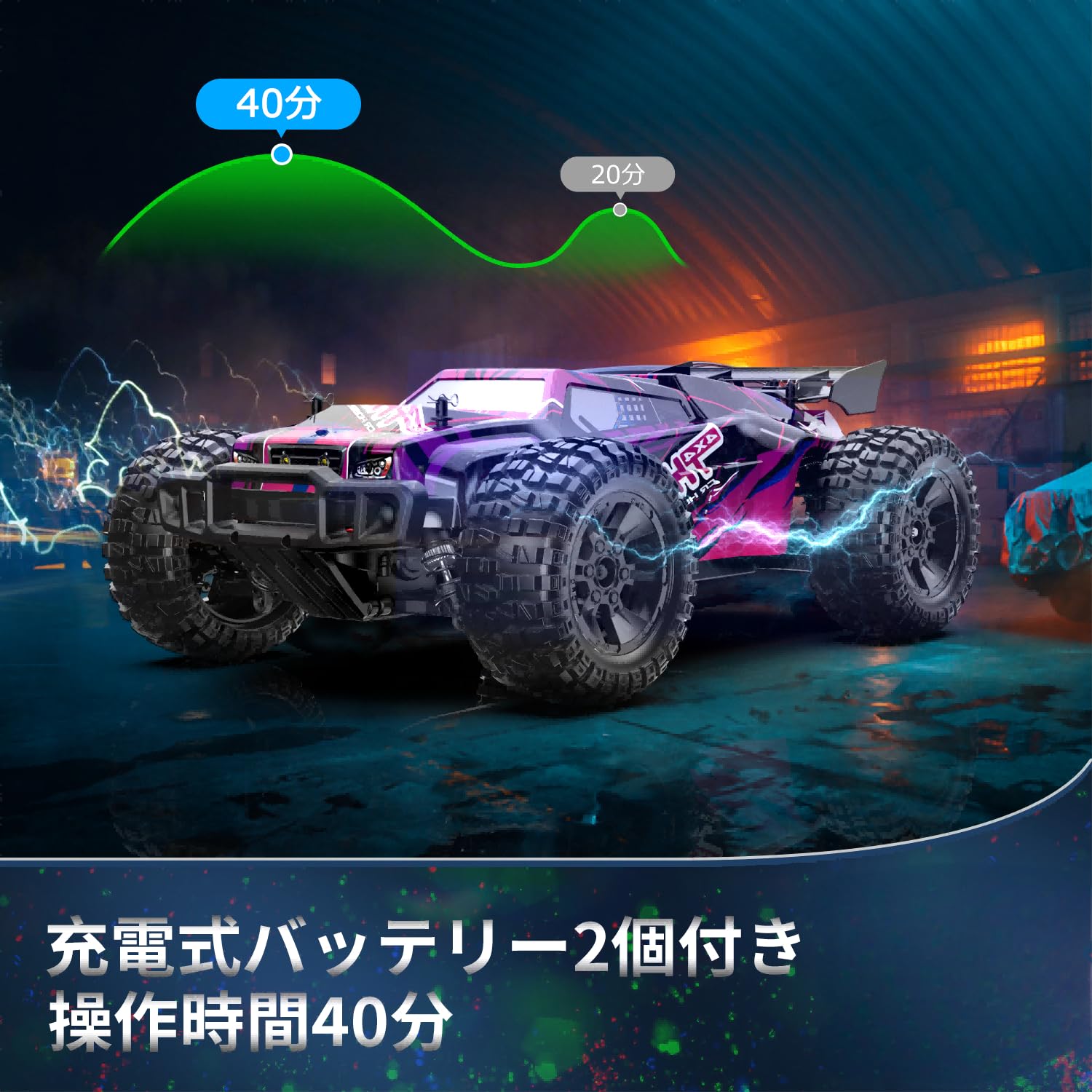 Deerc 200E ラジコン Amazon.co.jp: DEERC 200E Off-Road RC Car, Adults, Kids, 4WD, 1/10